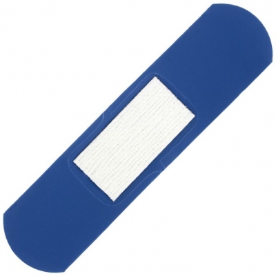 Plasturi albastri detectabili cu insertie metalica PRIMA 100/set